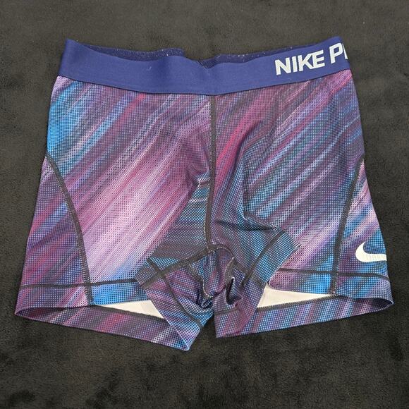 Nike Pro Dri Fit Spandex Tights Compression Shorts - Picture 1 of 7